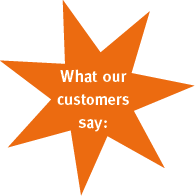 what our customers say